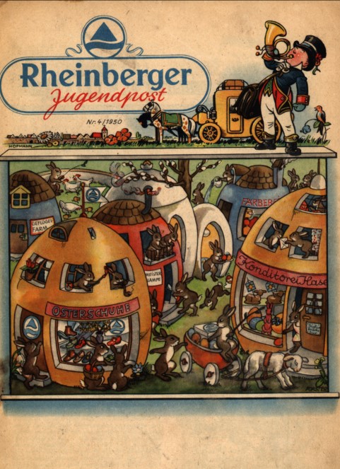 Rheinberger Jugendpost aus dem Jahr 1950